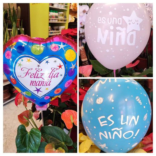 globos para felicitaciones especiales en Granada